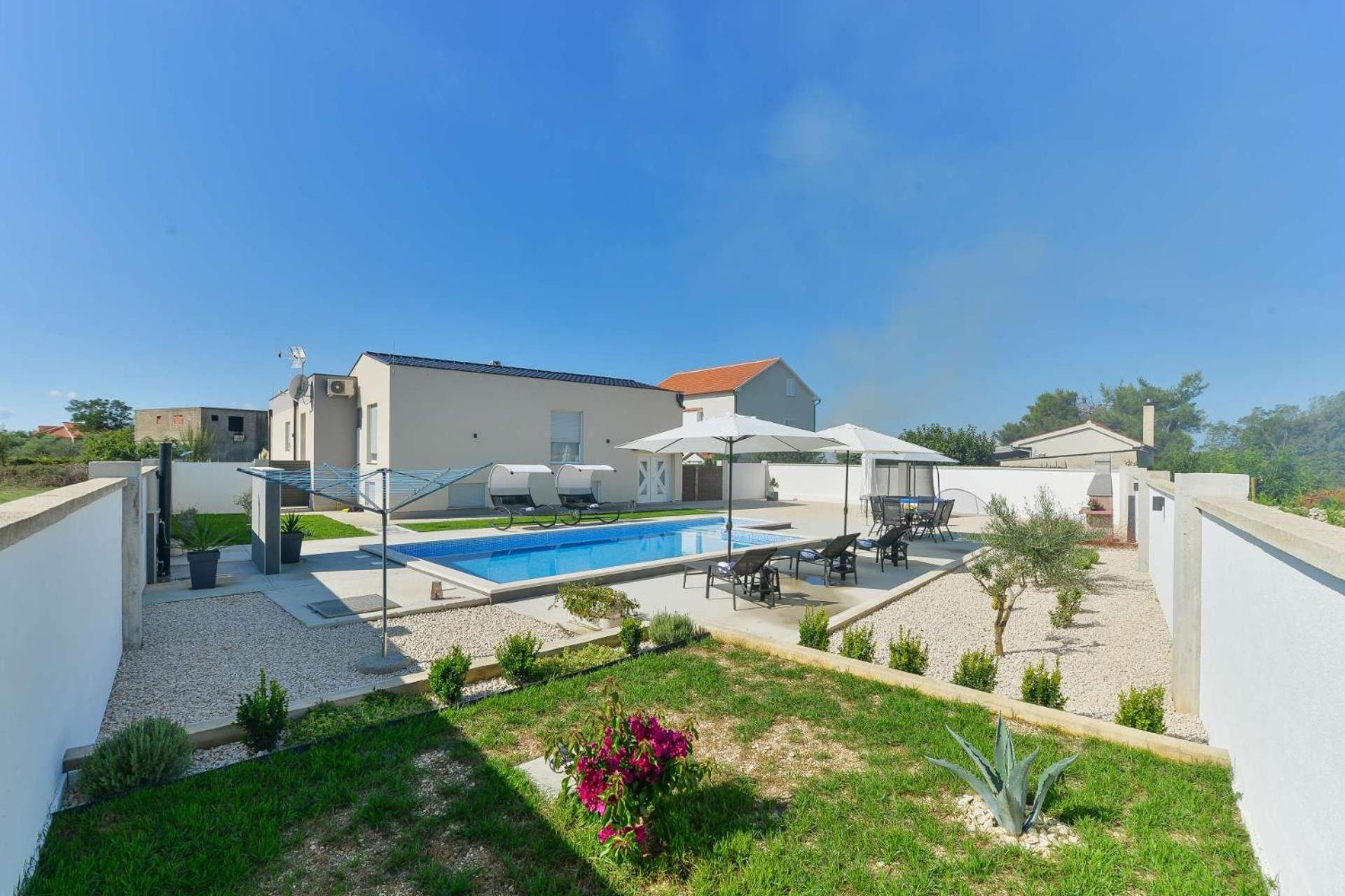 Villa Miranda With Pool Zaton  Luaran gambar